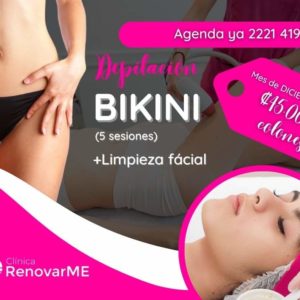 Depilacion laser en bikini, depilacion laser bikini, depilacion laser en piernas, limpieza facial, clínica renovarme