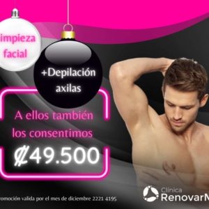 depilacion laser en axilas, depilacion laser para axilas, limpieza fácil, limpieza facial profunda , clinica renovarme