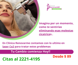 tratamiento laser co2, tratamiento facial co2 fraccionado, tratamientos para melasma, cicatrices de acne, rejuvenecimiento facial, laser co2 , clinica renovarme, costa rica 10